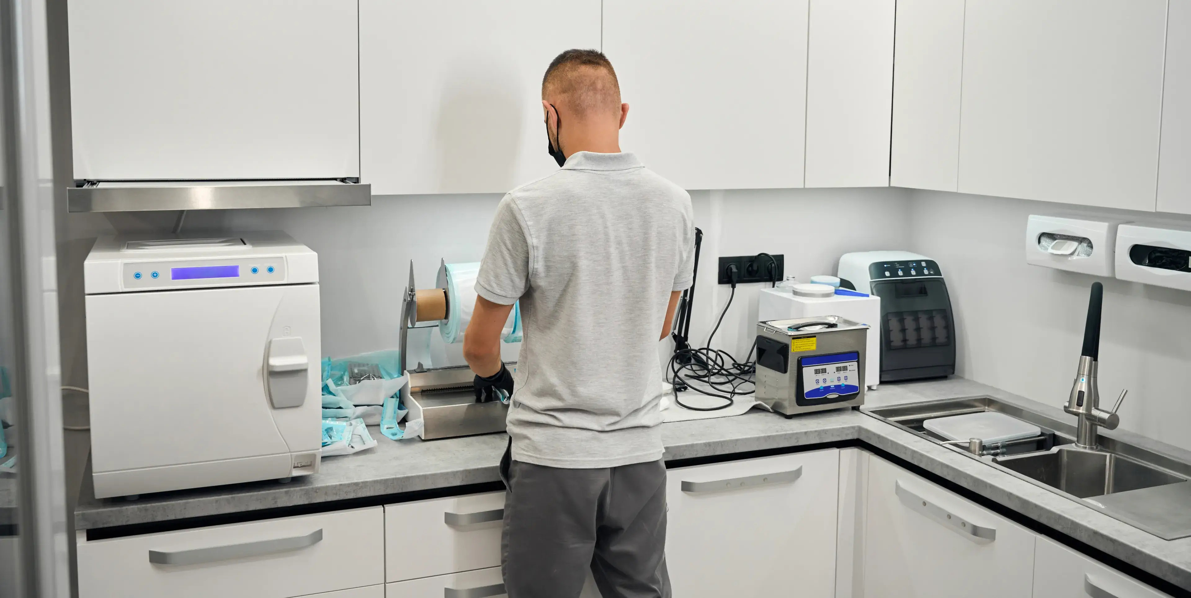 Clean, modern dental treatment room at Long Island Dental Wellness